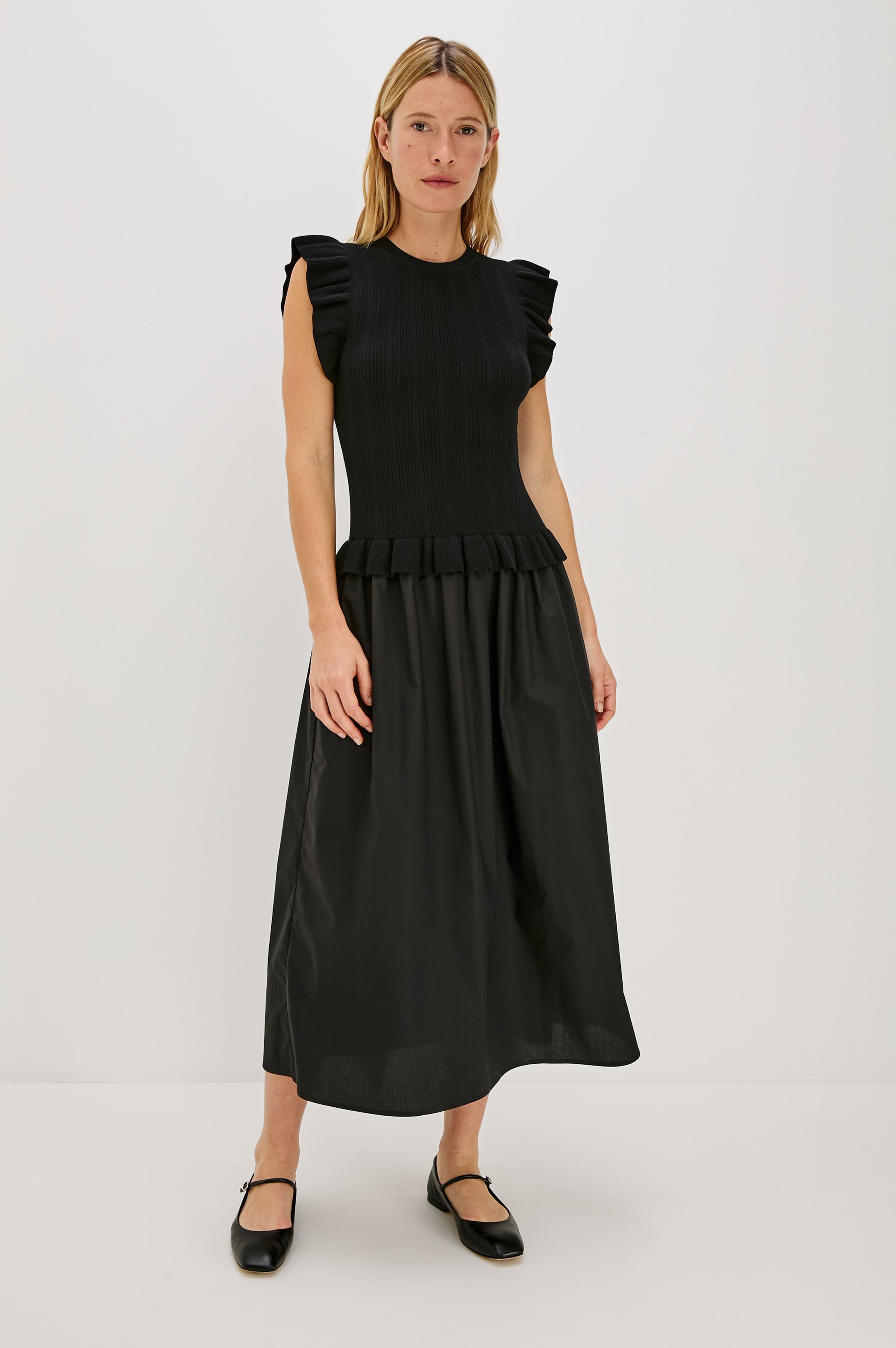 DEIRDRE DRESS - BLACK