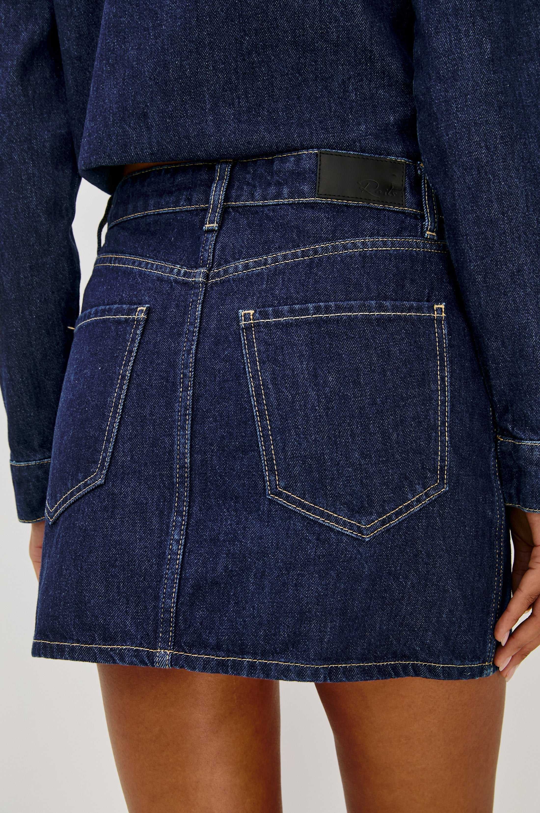 FALLBROOK SKIRT - DEEP INDIGO
