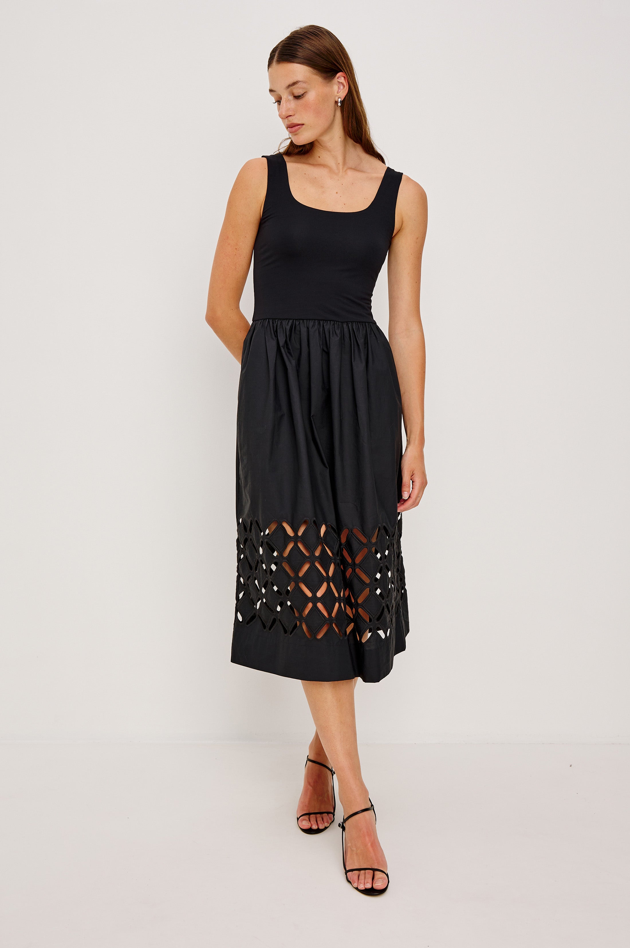 NADYA DRESS - BLACK