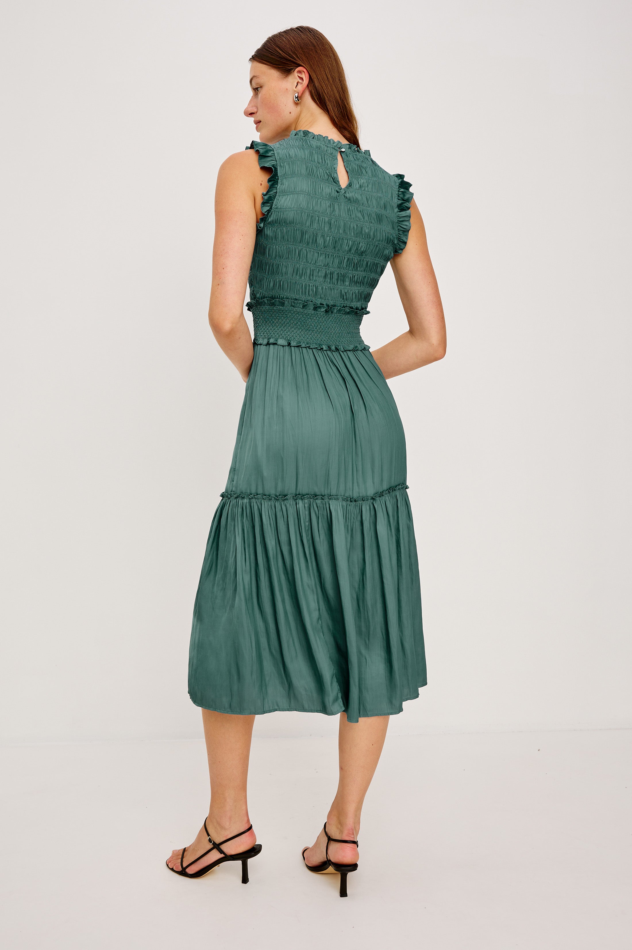 VIVIER DRESS - LAKE