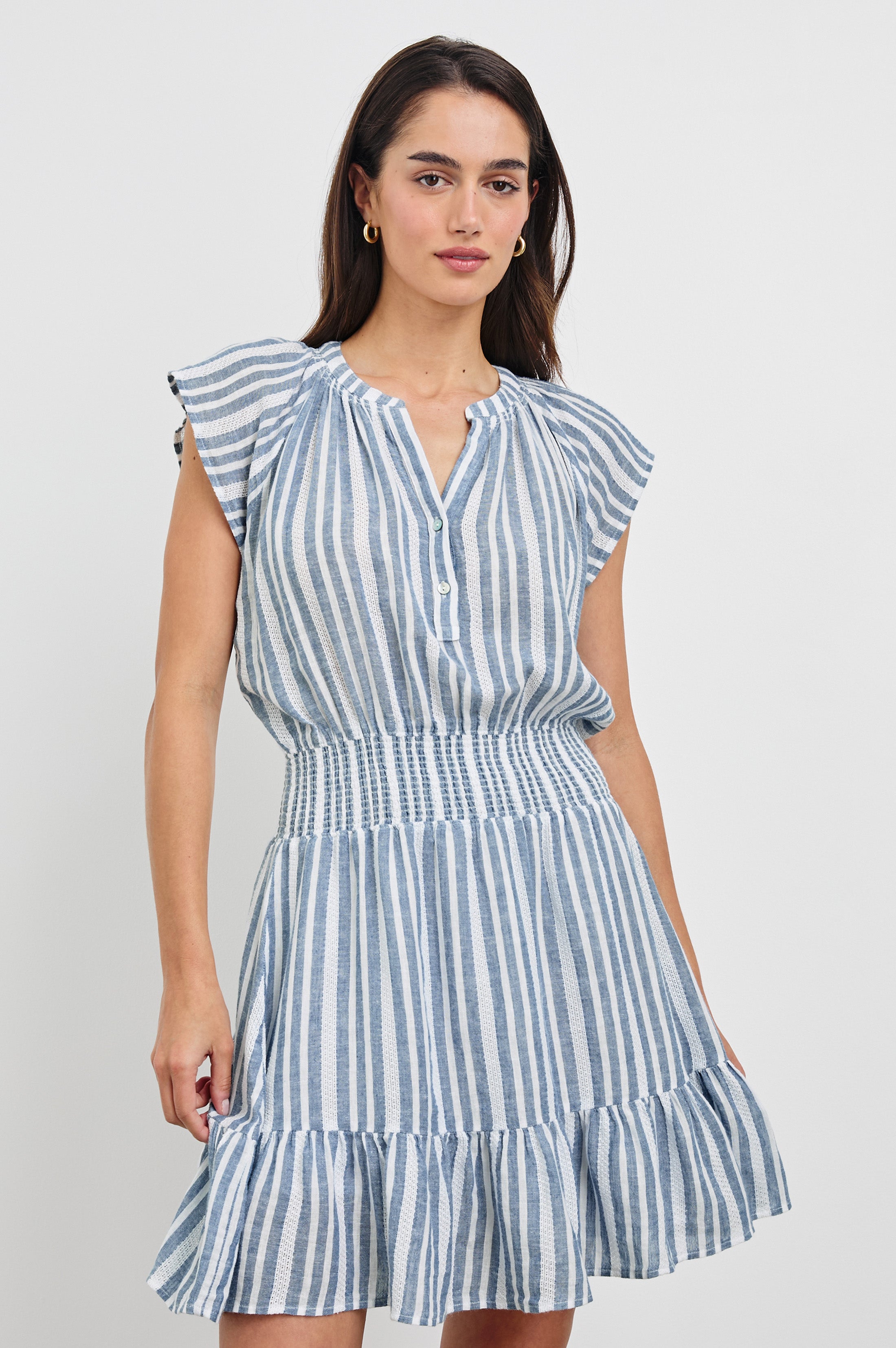 AUGUSTINE DRESS - JALISCO STRIPE