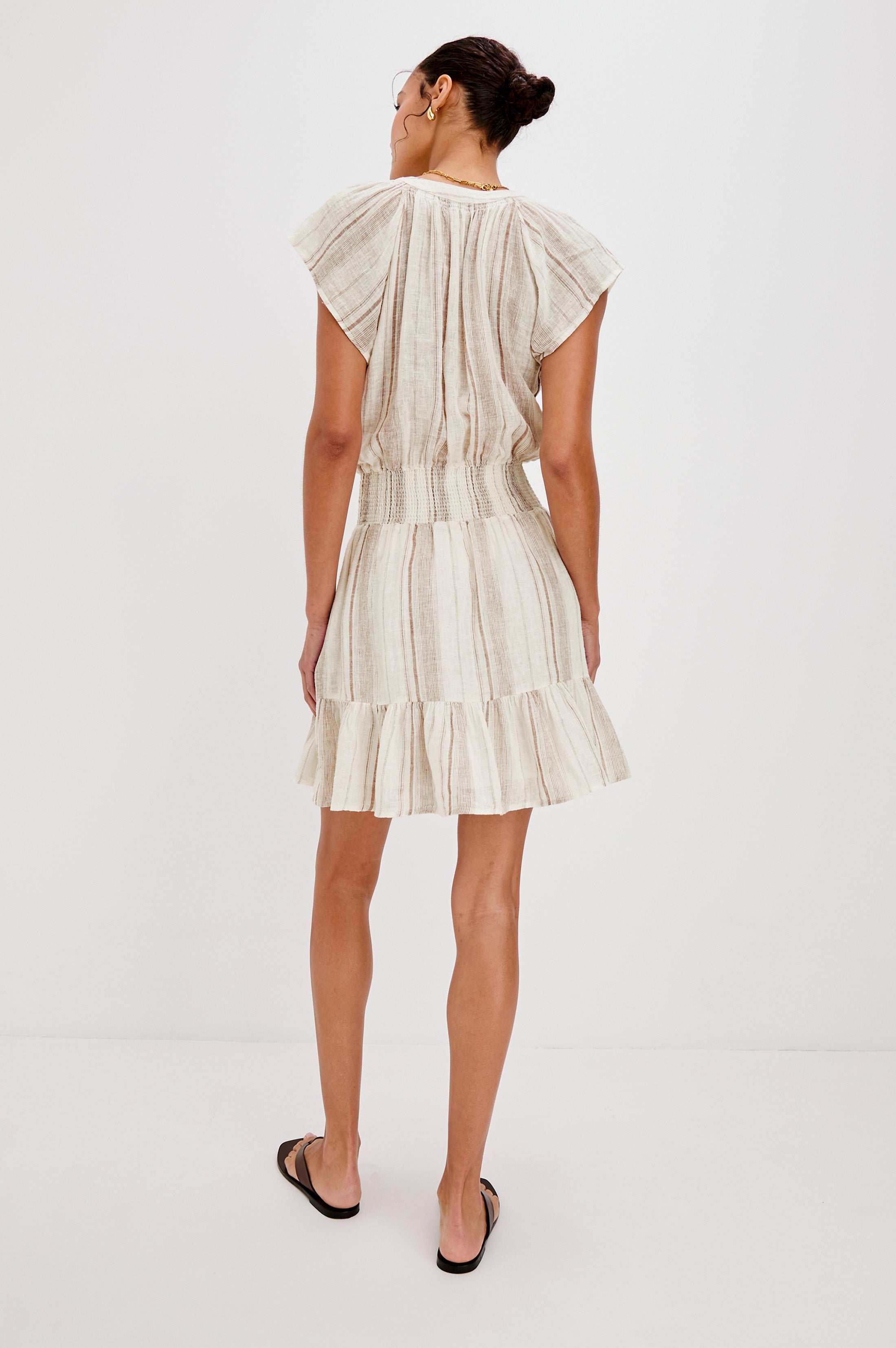 AUGUSTINE DRESS - REIMS STRIPE