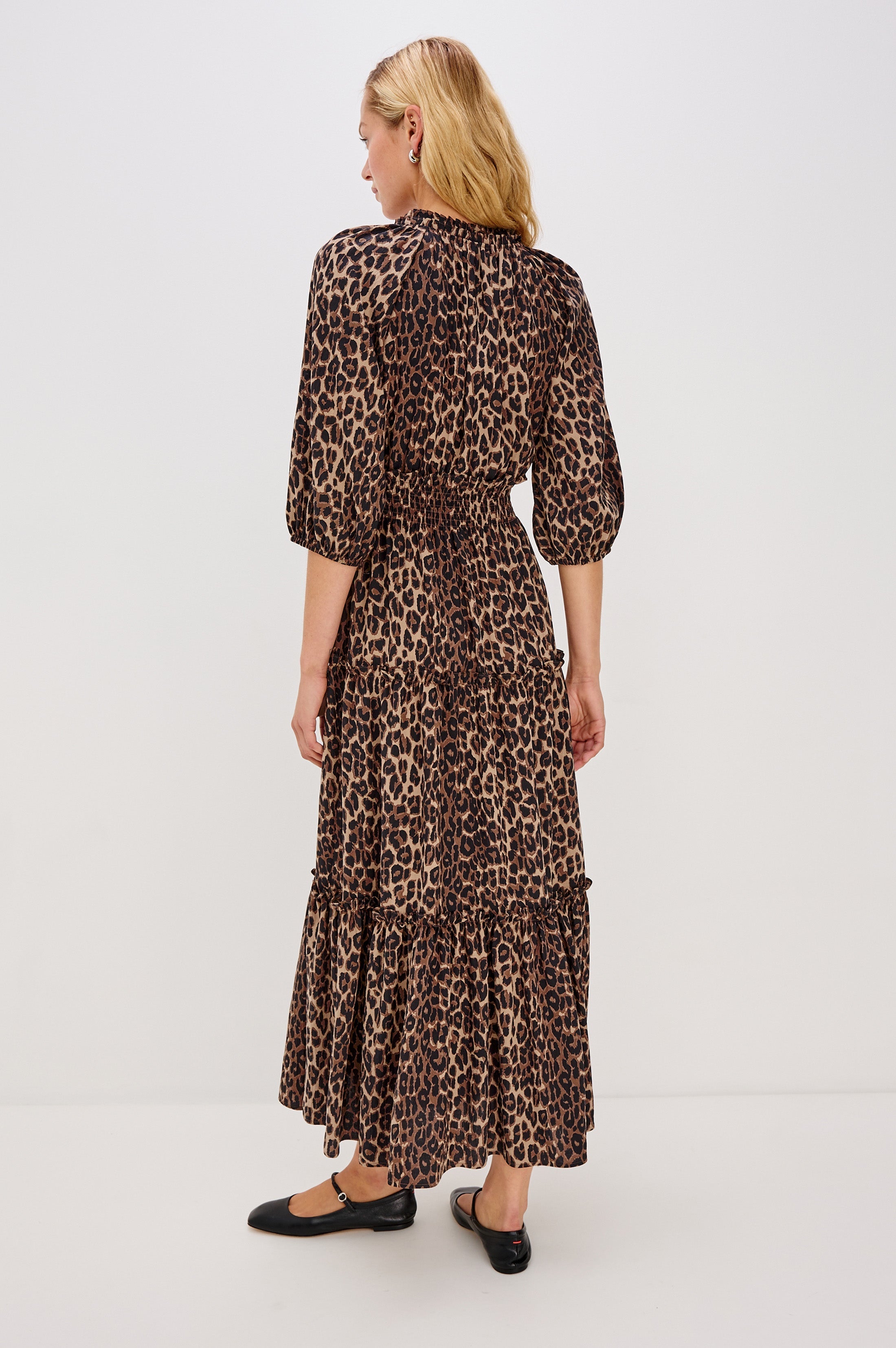 CATERINE DRESS - BROWN NALA
