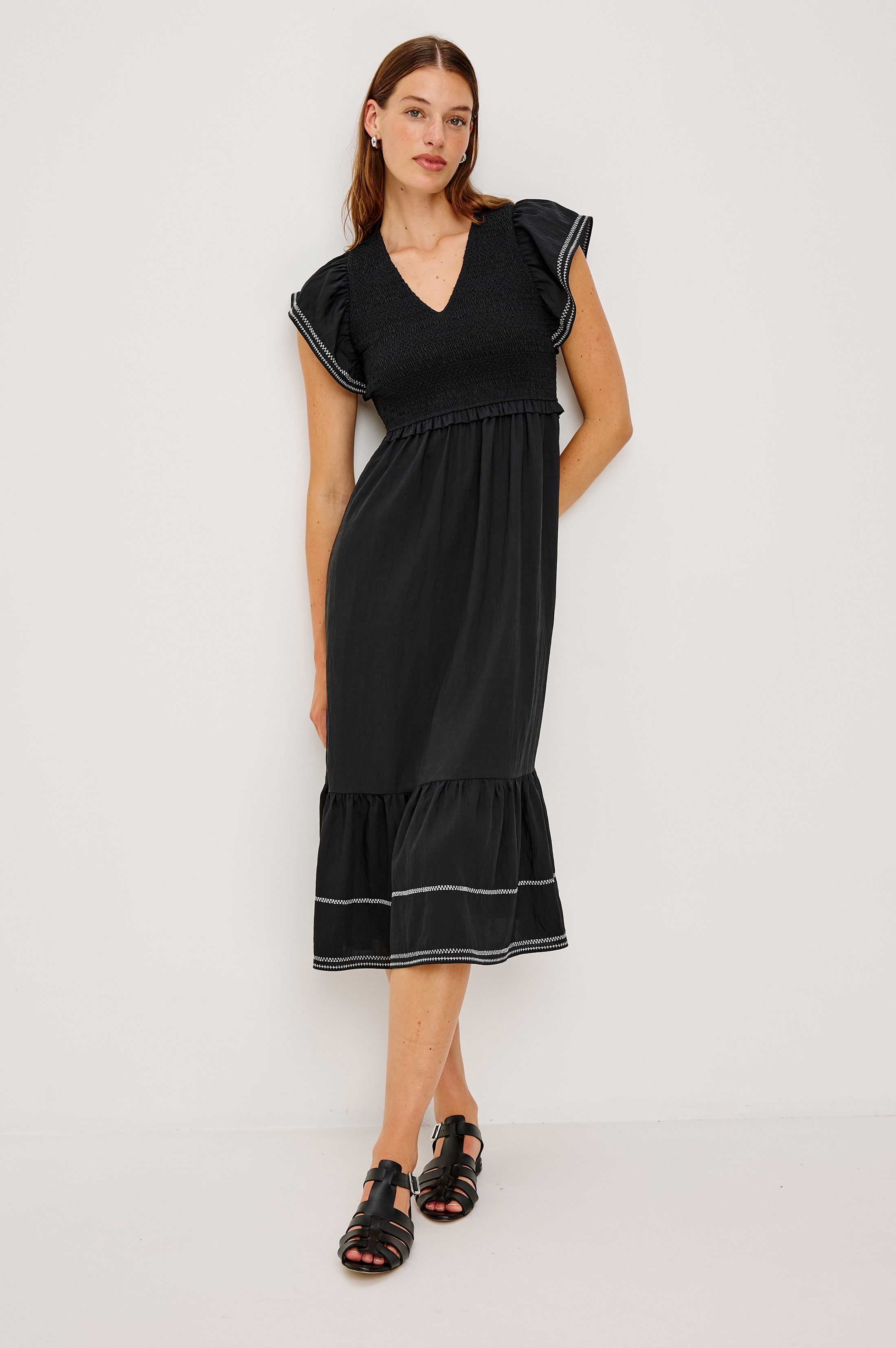 CLEMENTINE DRESS - BLACK