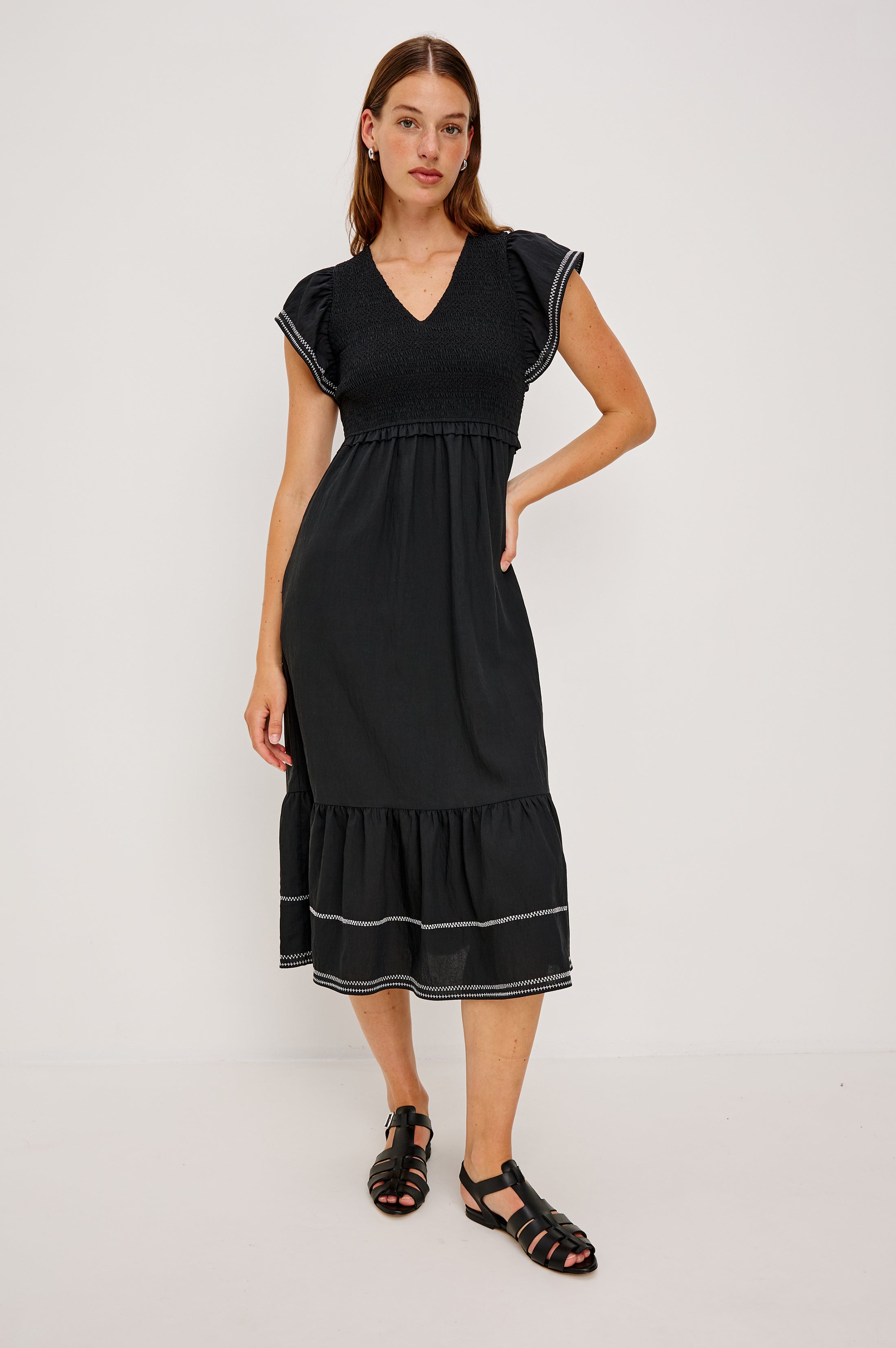 CLEMENTINE DRESS - BLACK