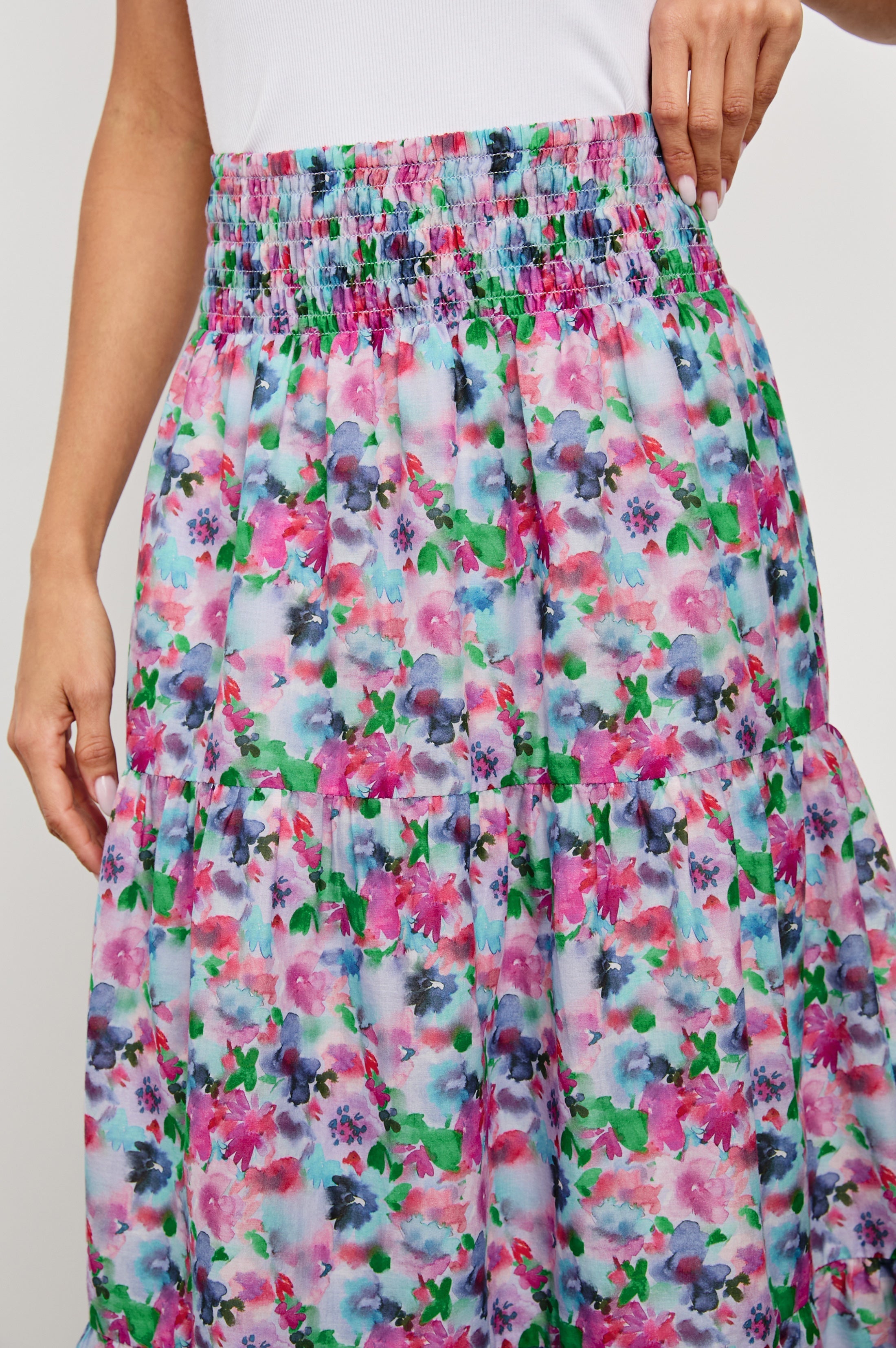 EDINA SKIRT - SPRING MEADOW