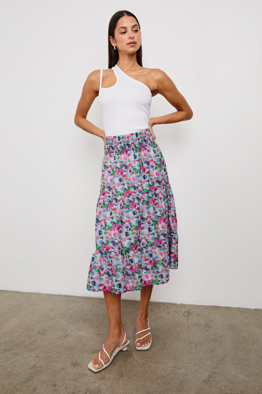 EDINA SKIRT - SPRING MEADOW