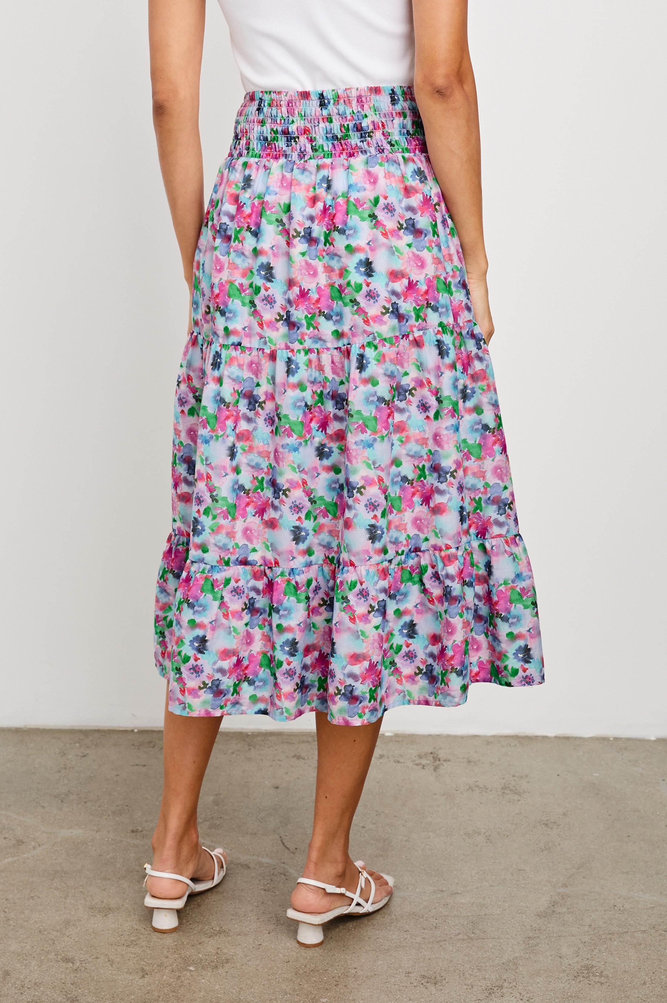 EDINA SKIRT - SPRING MEADOW