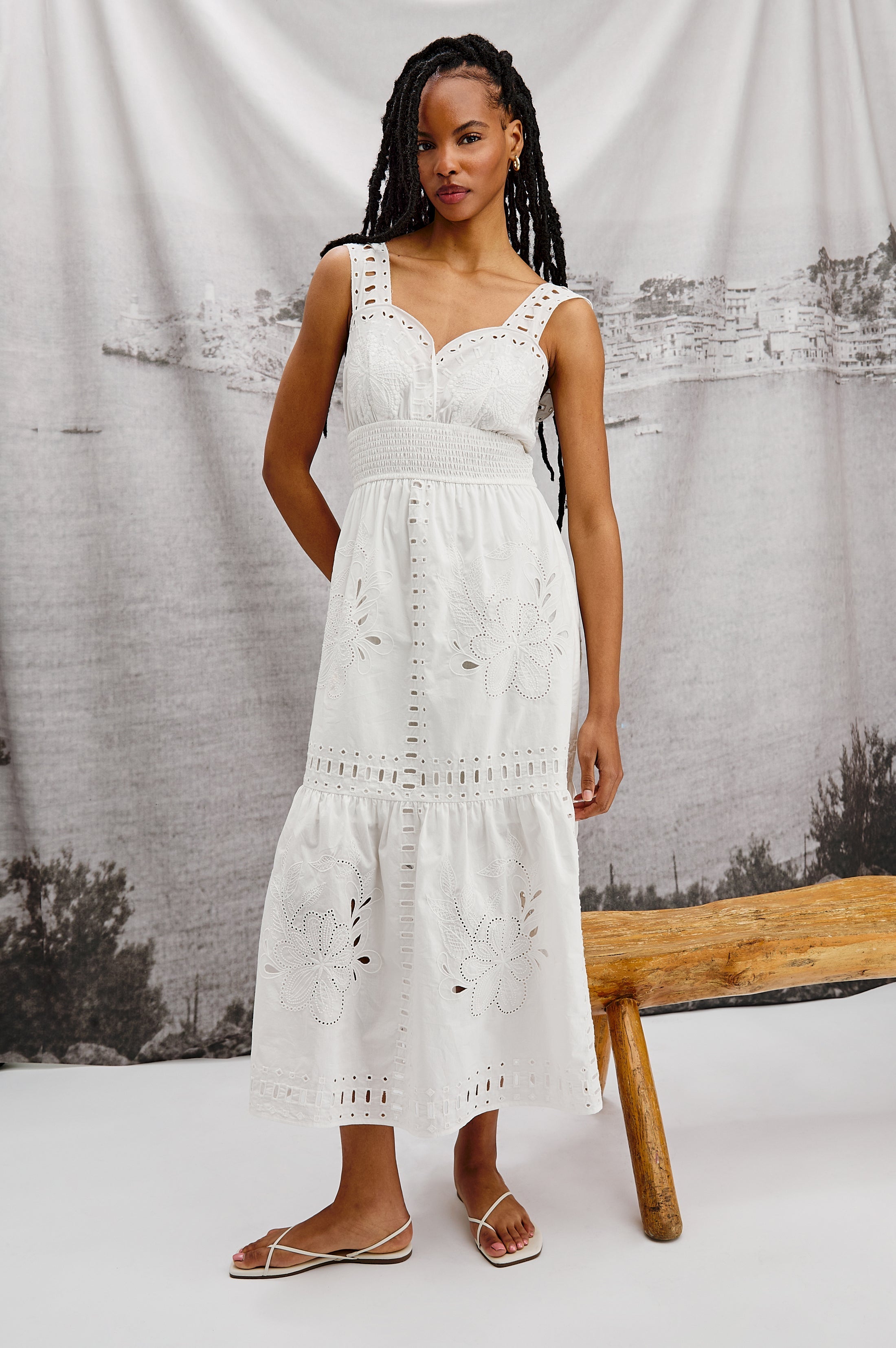 FAWN DRESS - WHITE