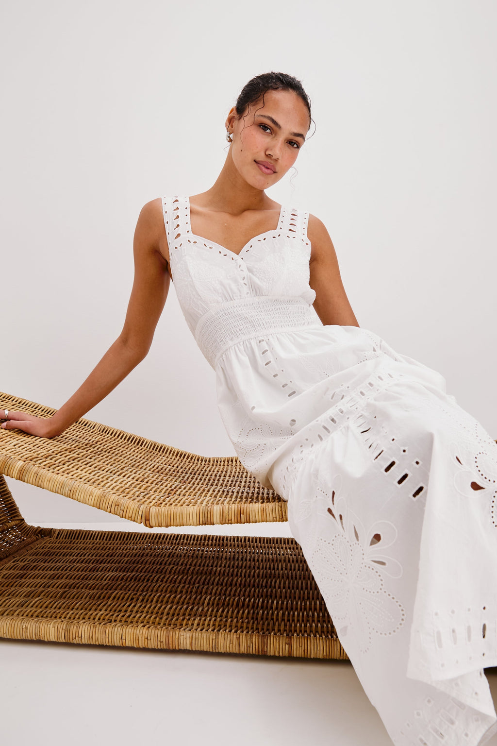 FAWN DRESS - WHITE