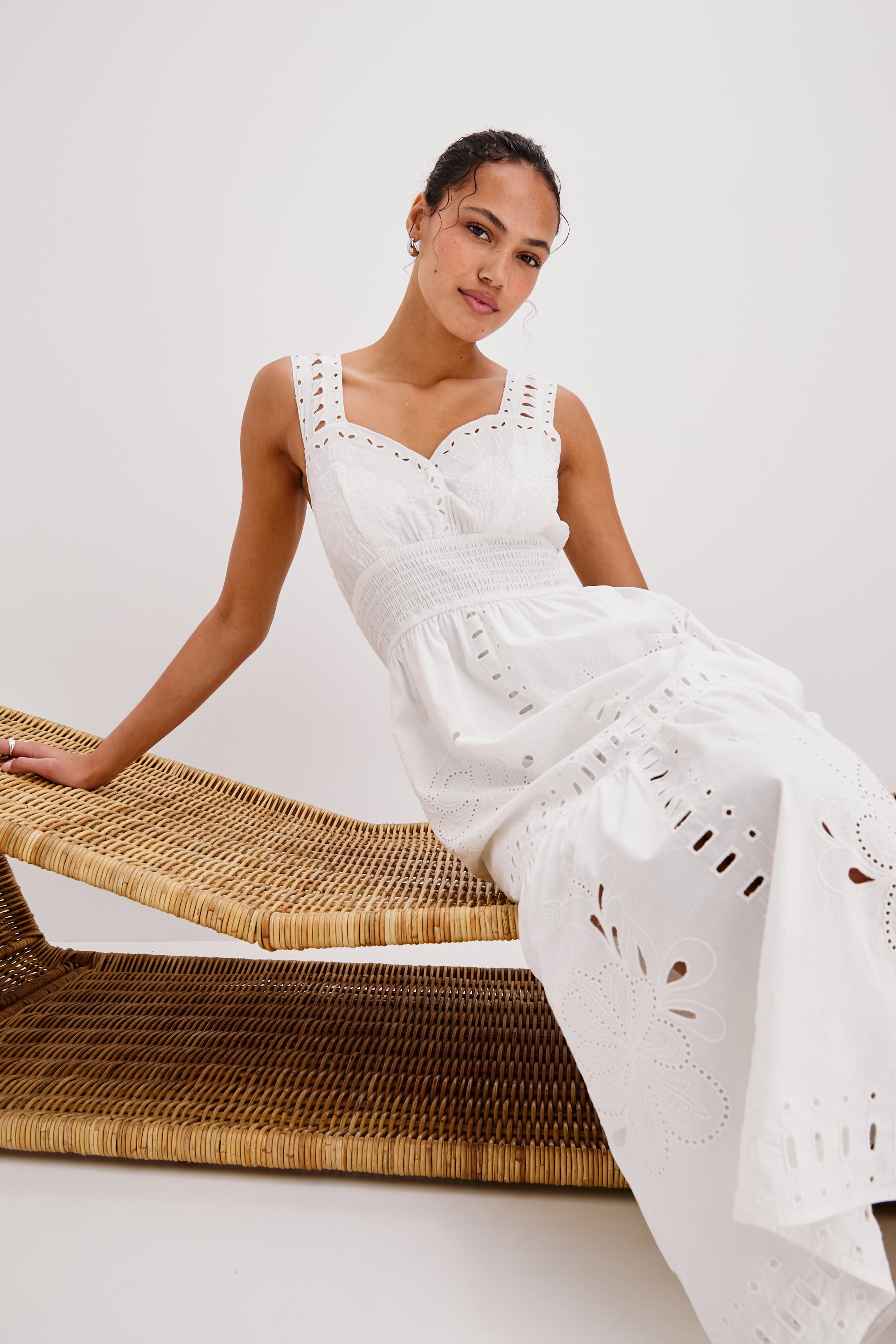 FAWN DRESS - WHITE