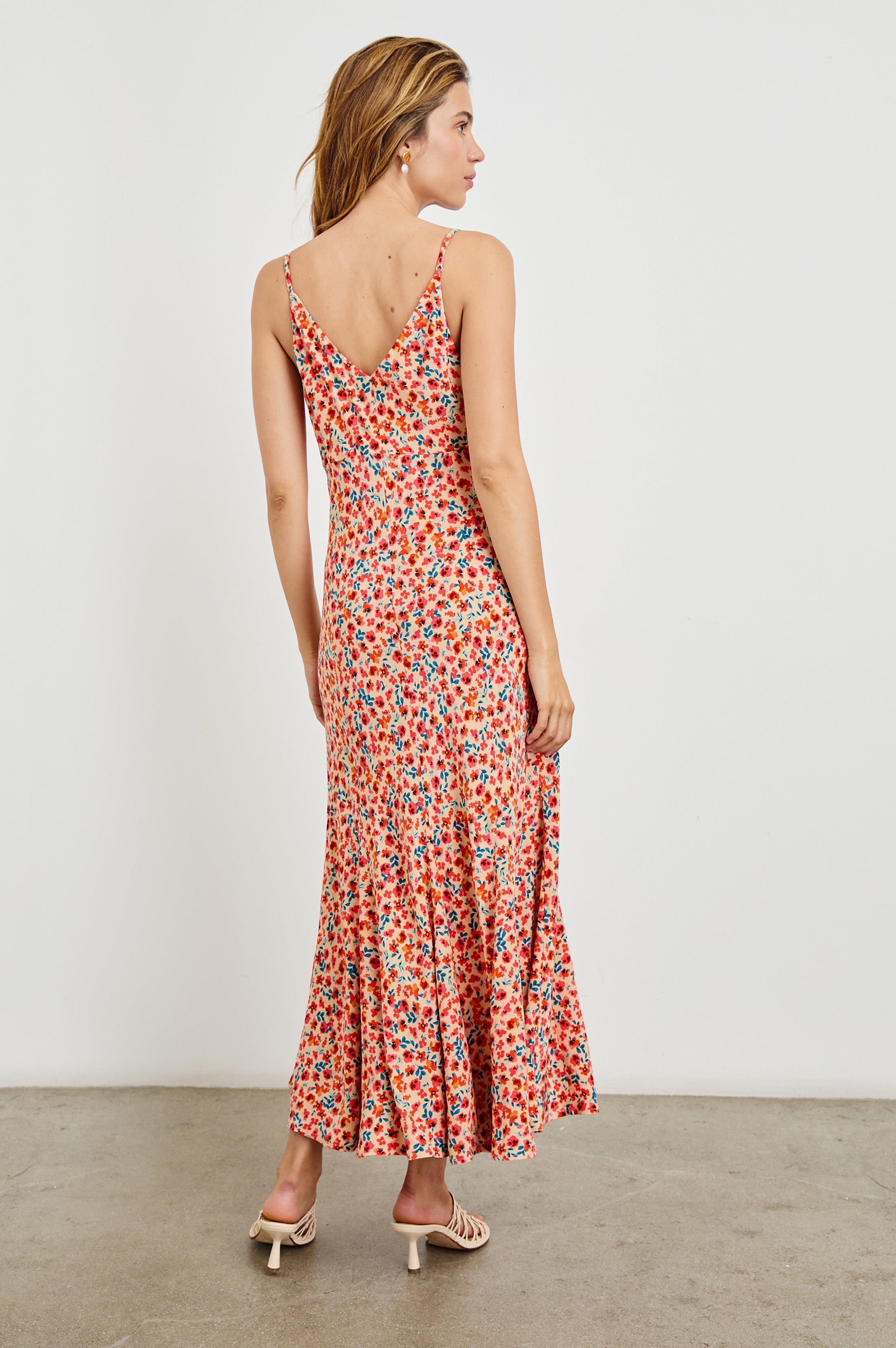 FLORIAN DRESS - RED POSY