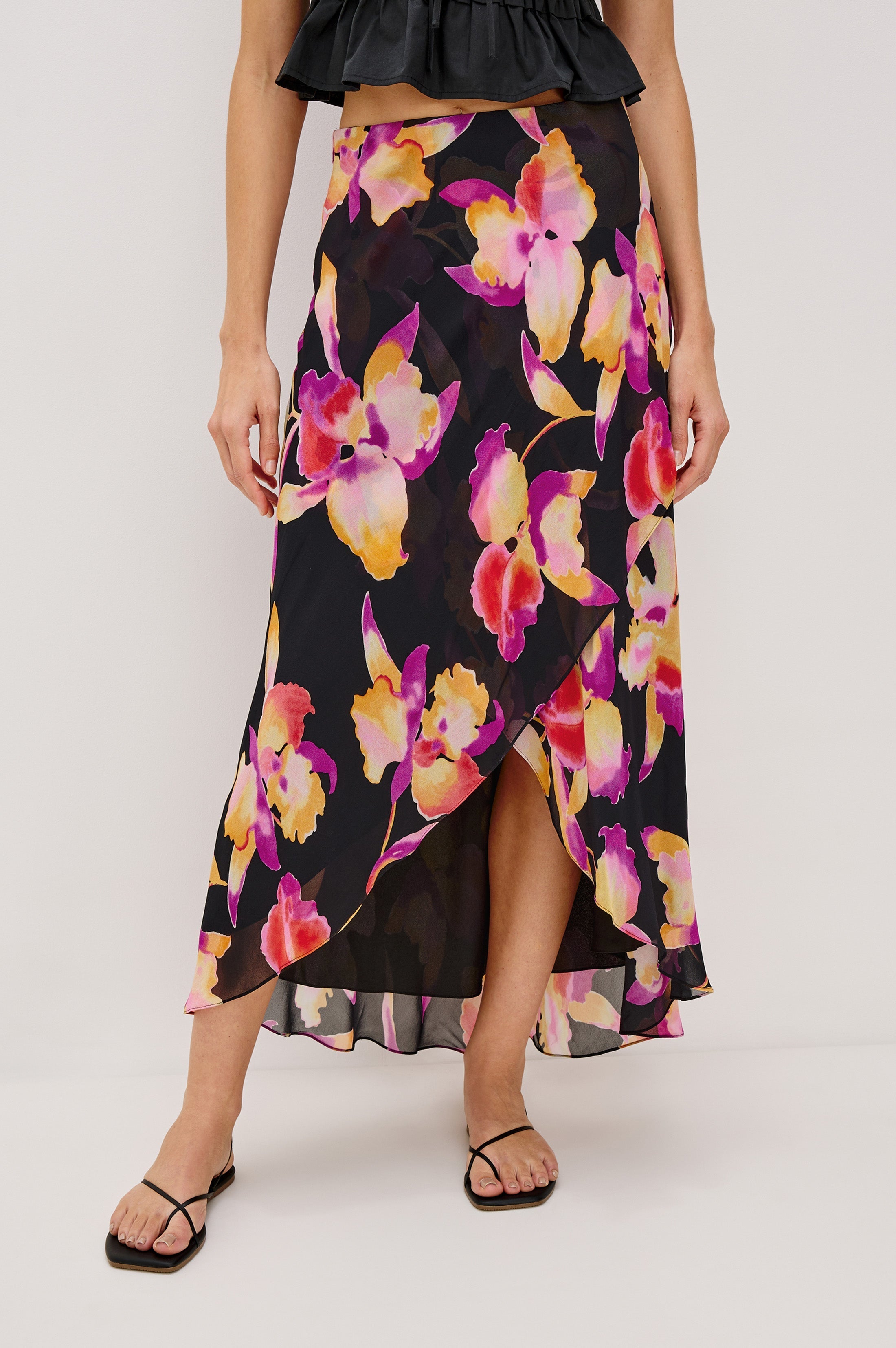LENORA SKIRT - DUSK ORCHID