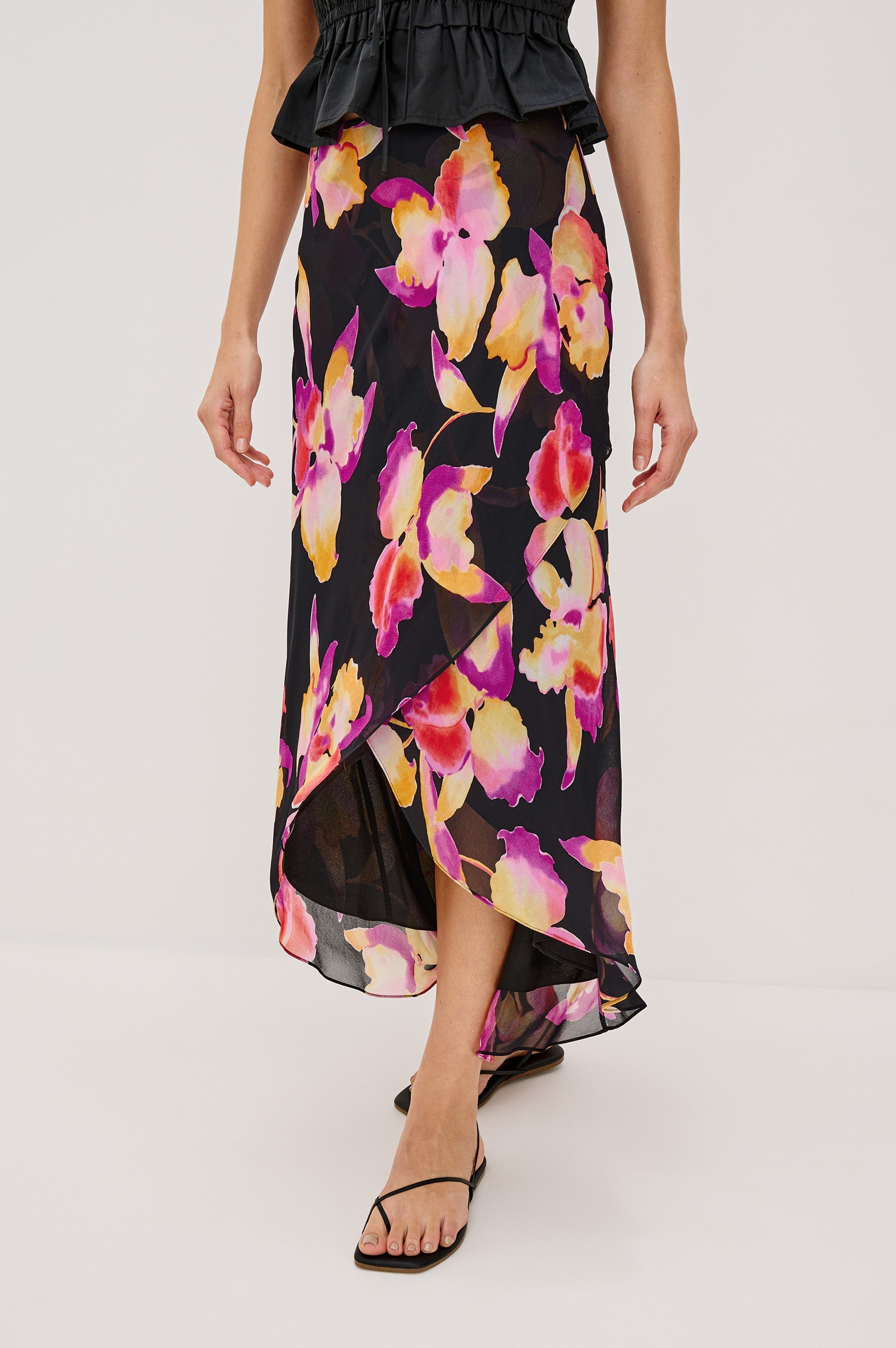 LENORA SKIRT - DUSK ORCHID