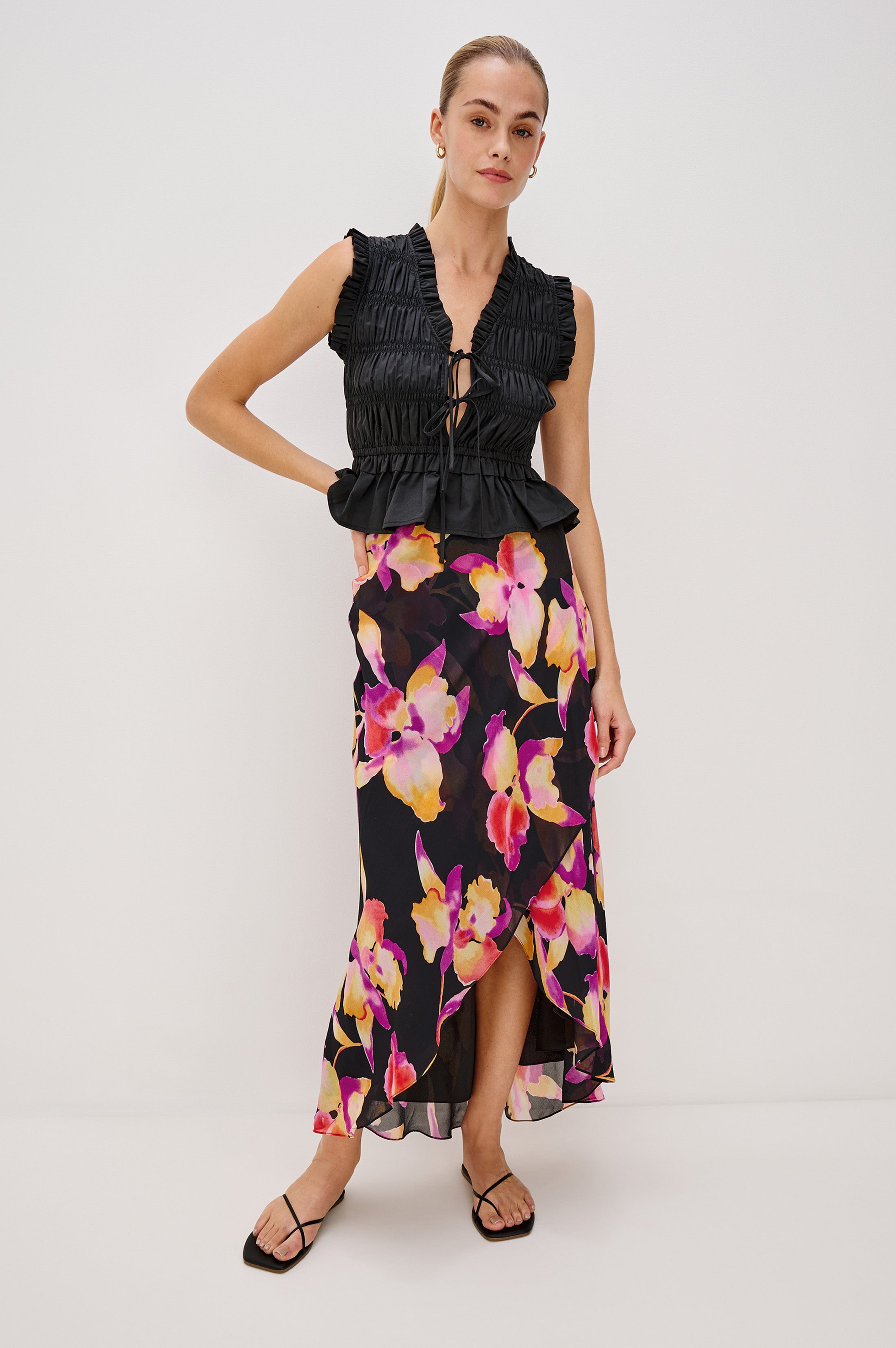 LENORA SKIRT - DUSK ORCHID