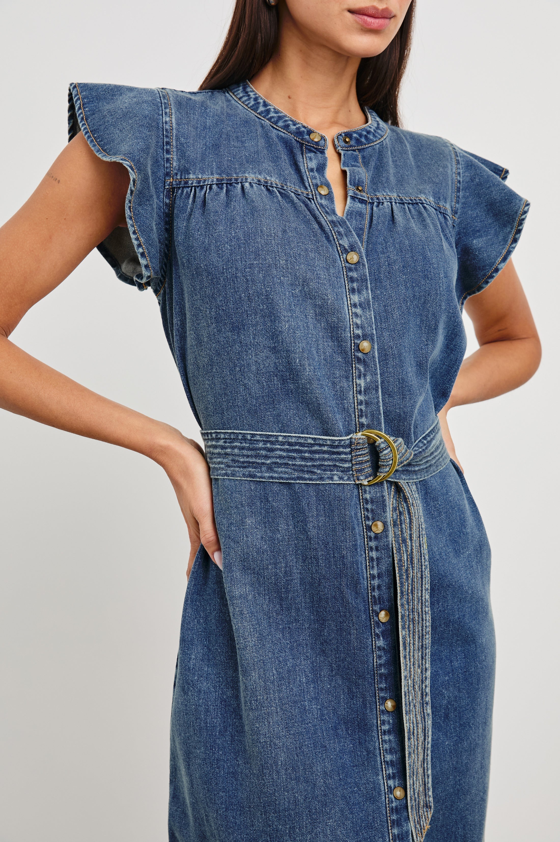 LETTA DRESS - CLASSIC BLUE