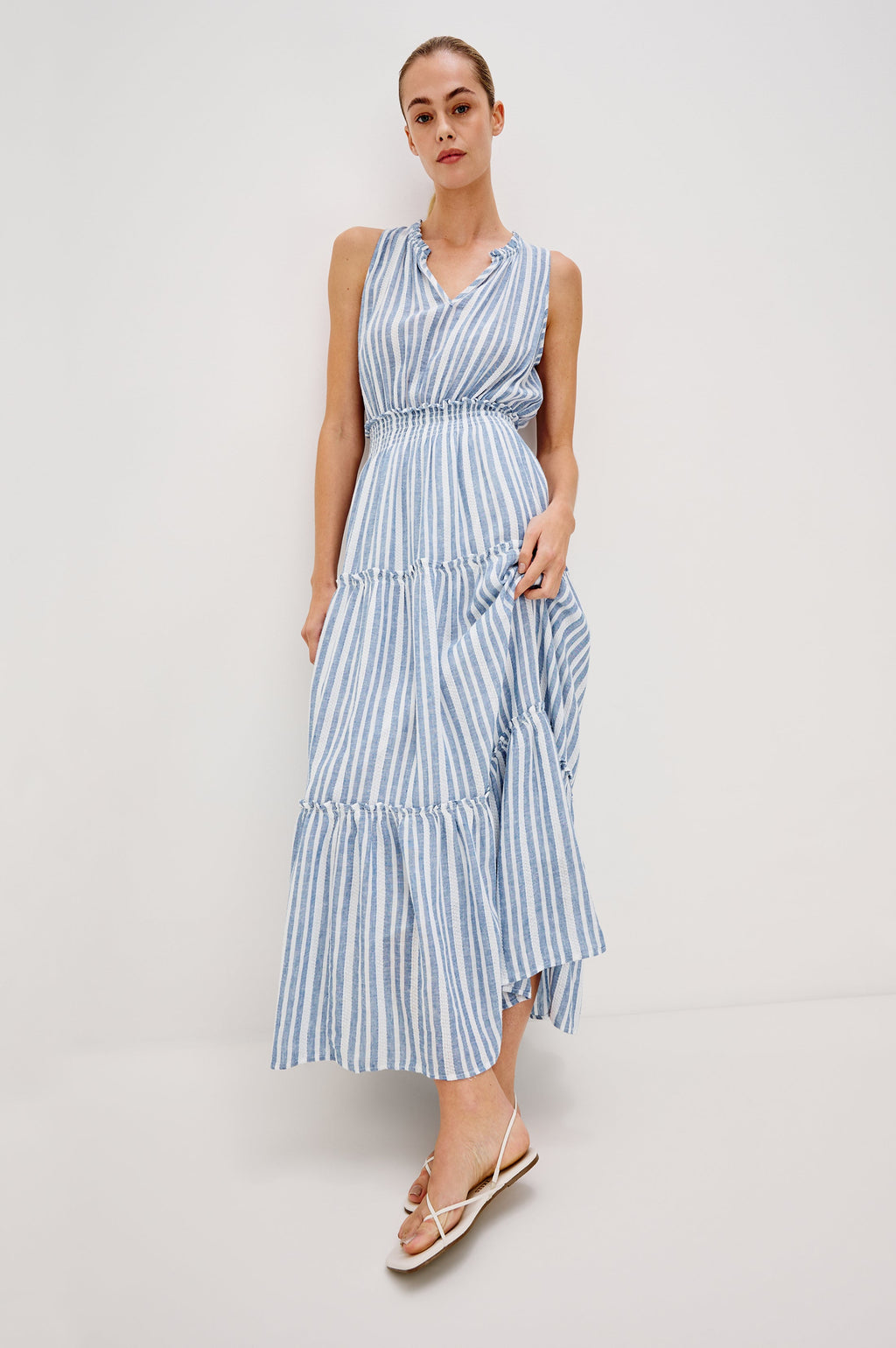 LOULOU DRESS - JALISCO STRIPE