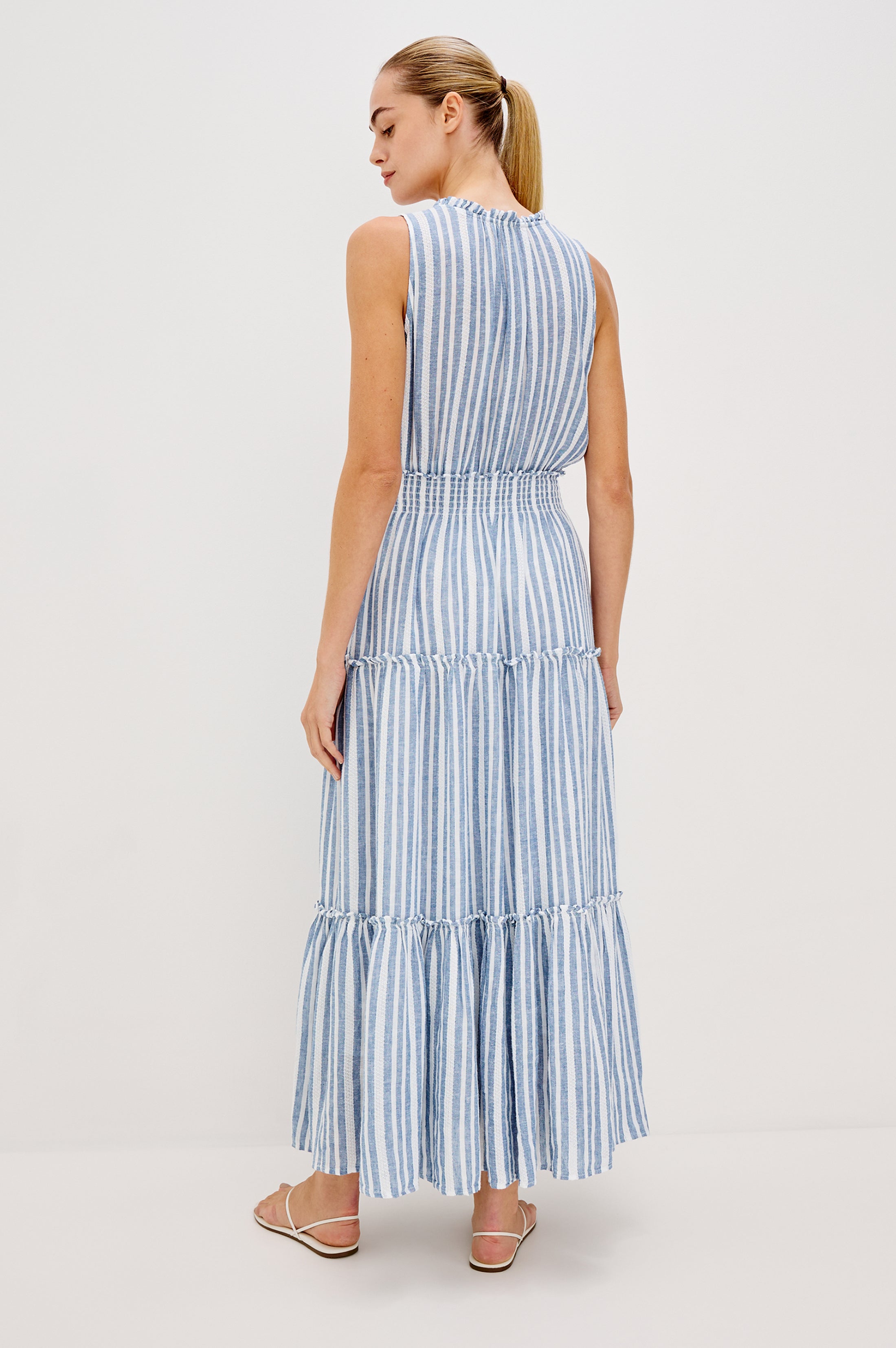 LOULOU DRESS - JALISCO STRIPE