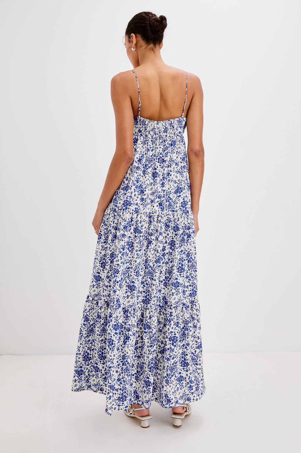 MICA DRESS - BLUE MARGUERITE