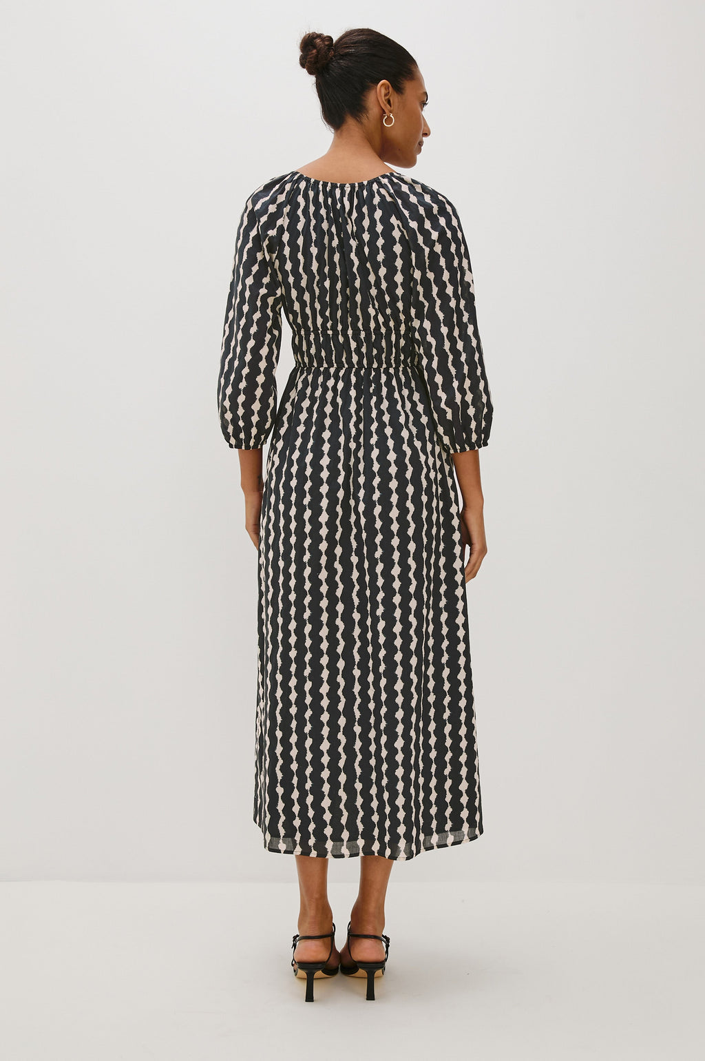 PAIO DRESS - PAINTED NOIR