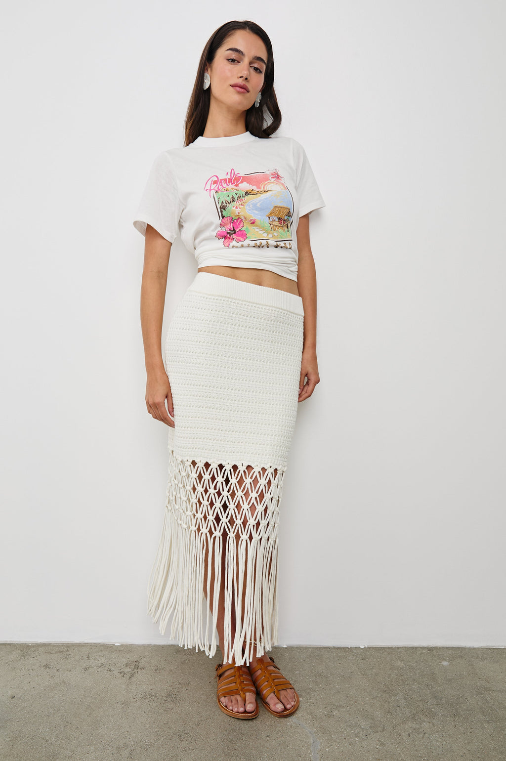 SEVILLA SKIRT - WHITE