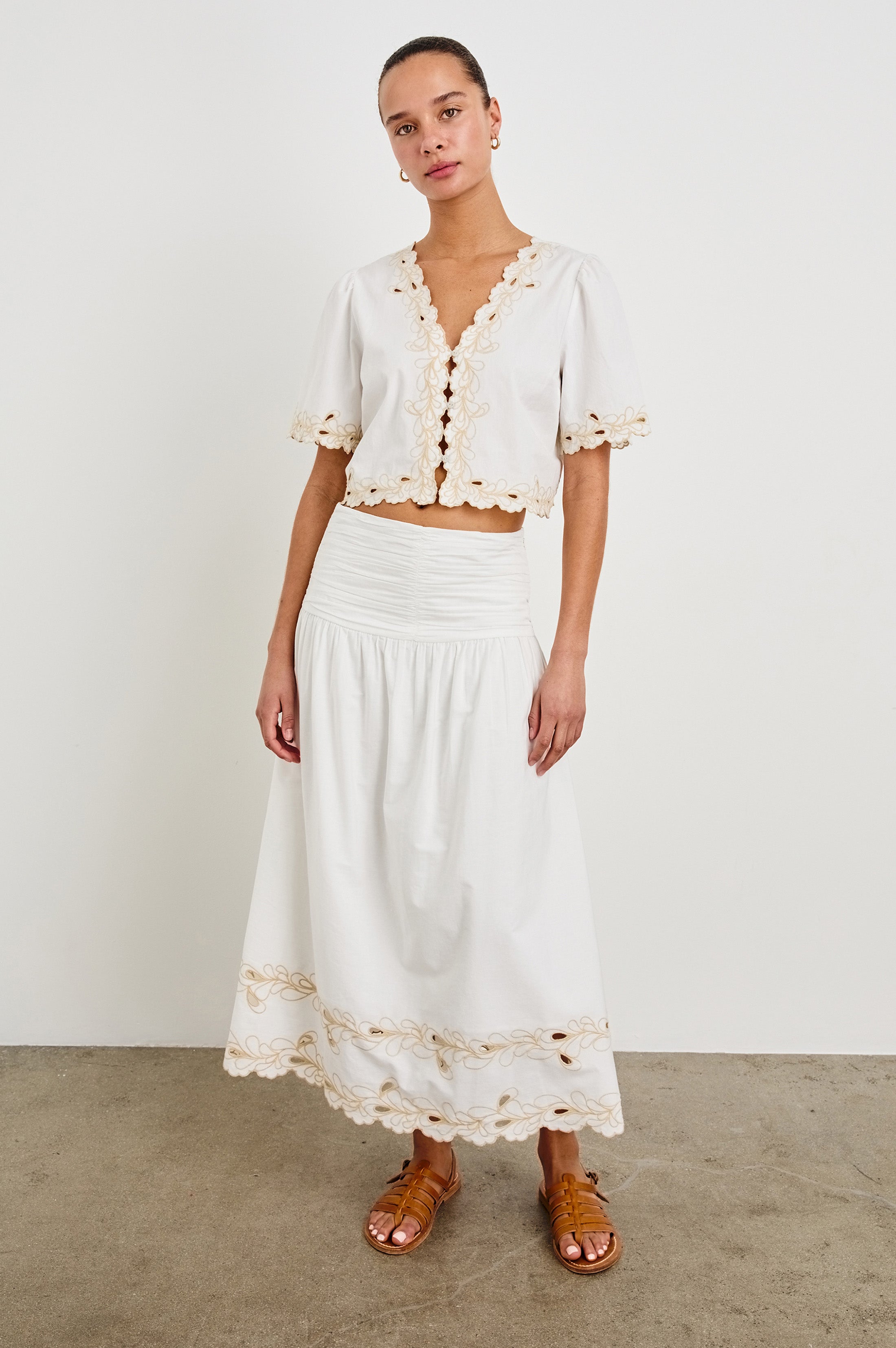 SOL SKIRT - WHITE