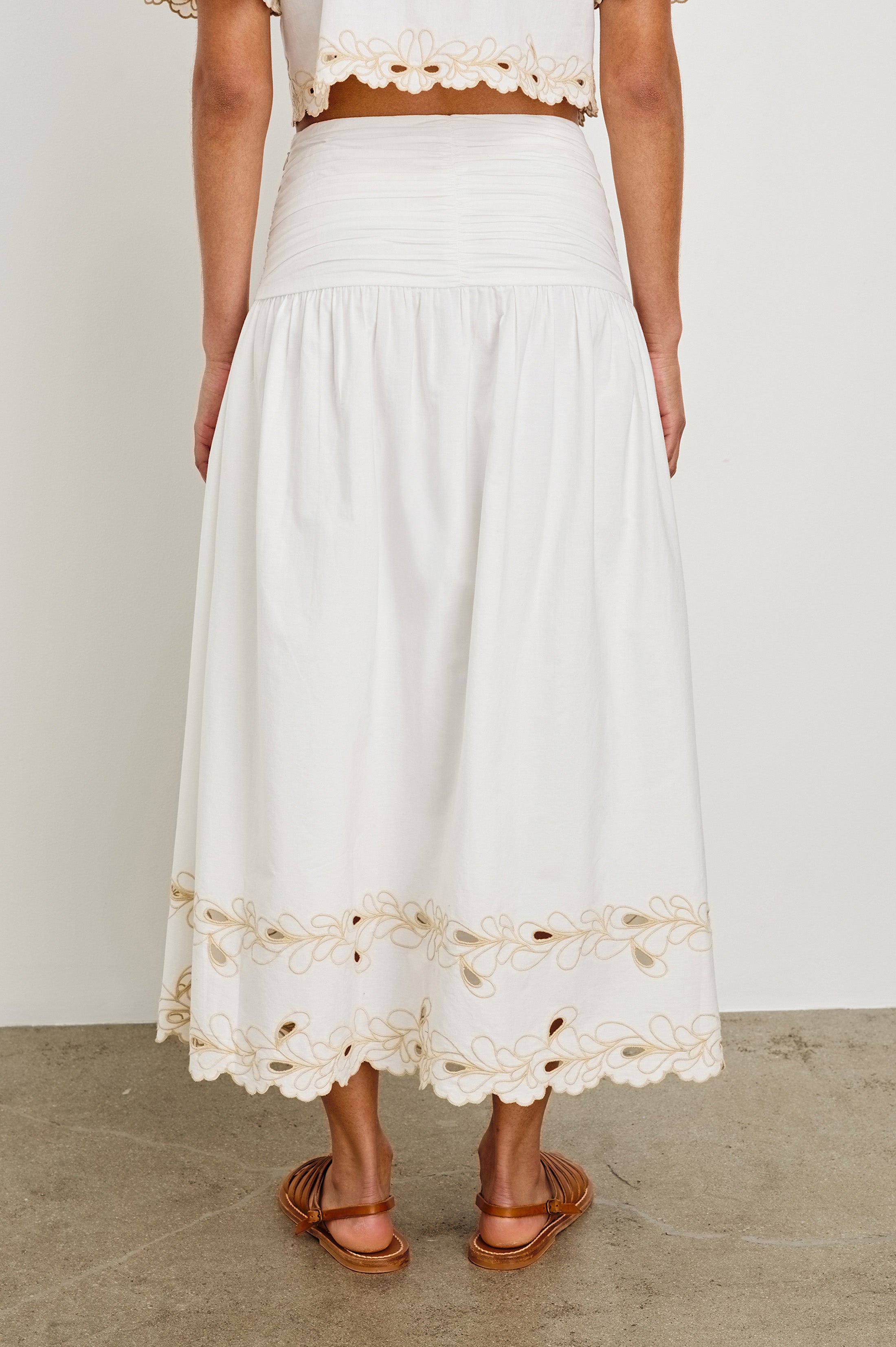 SOL SKIRT - WHITE