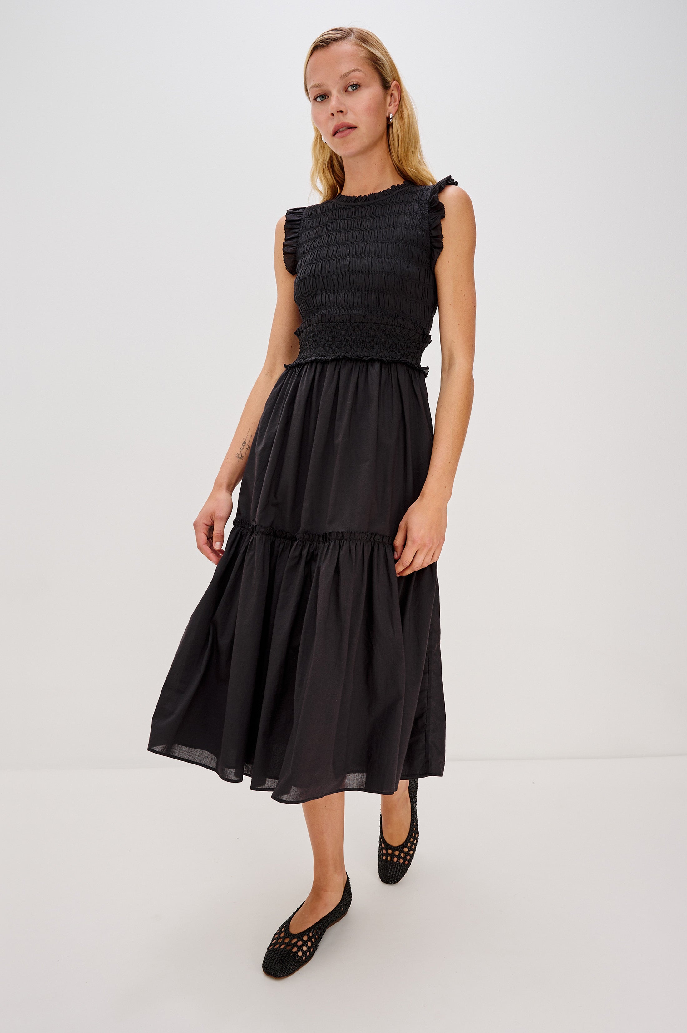 VIVIER DRESS - BLACK