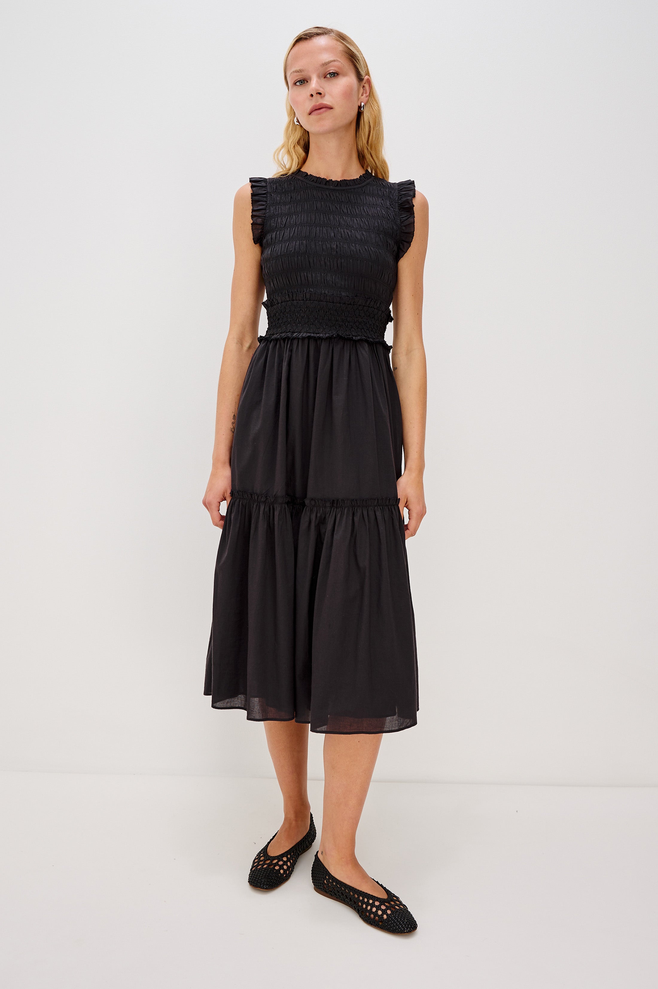 VIVIER DRESS - BLACK